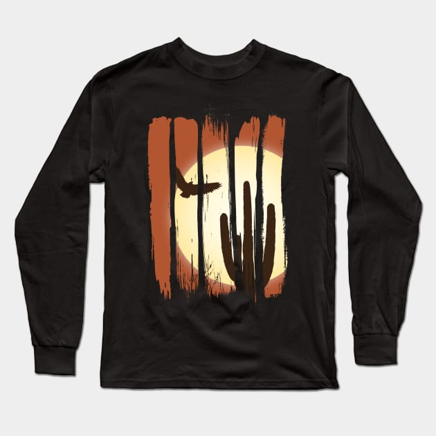 Desert Long Sleeve T-Shirt by simbamerch